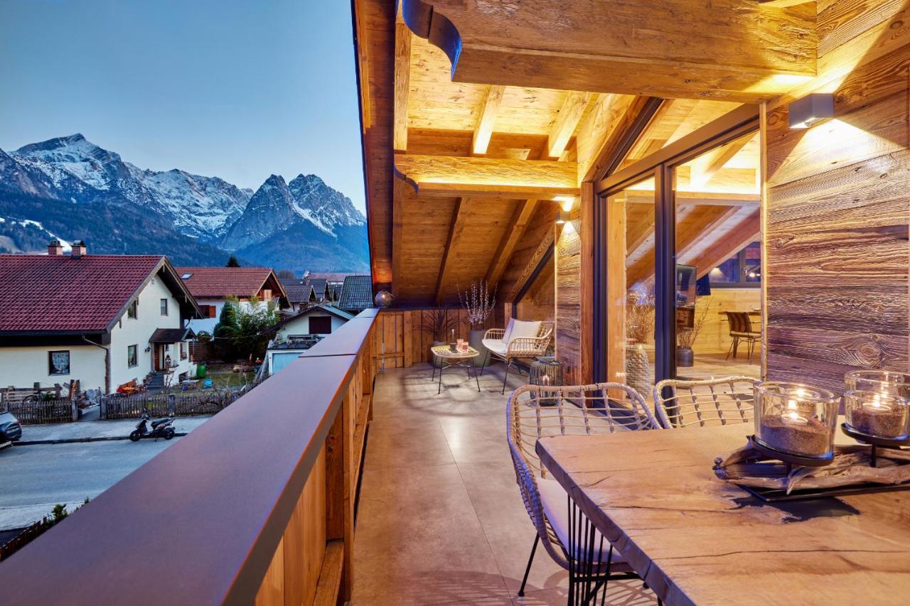 Chalet Alpi การ์มิช-พาร์เทนเคียร์เชน ภายนอก รูปภาพ